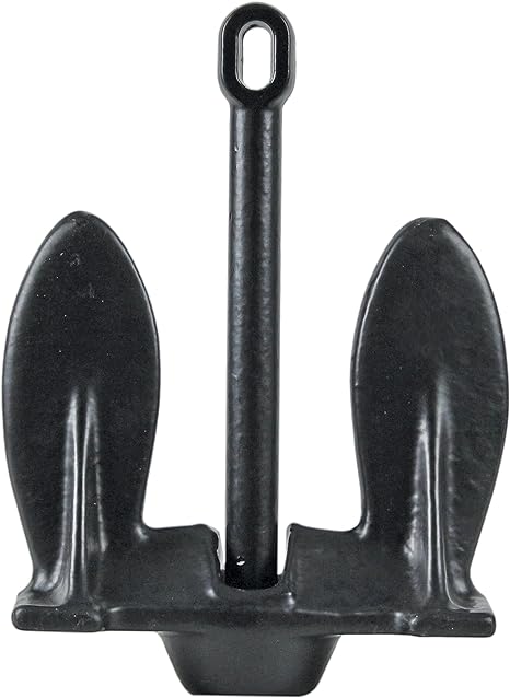BLACK PAINTED HALL ANCHOR