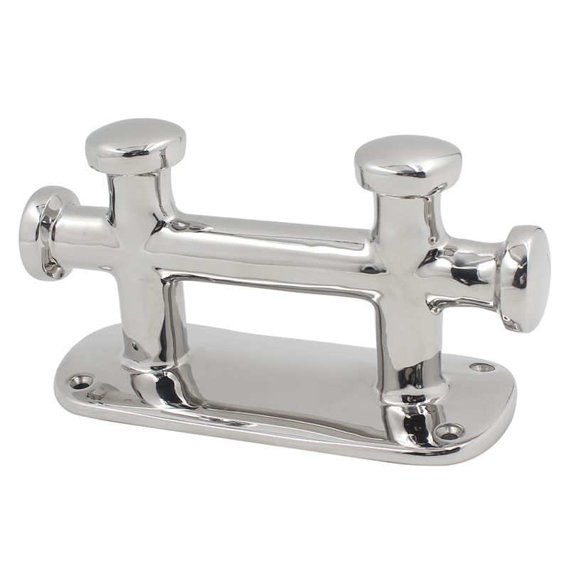 AISI316 STAINLESS STEEL DOUBLE CROSS BOLLARD