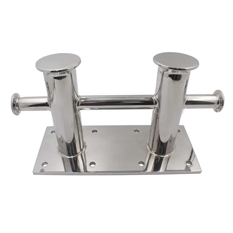 AISI316 STAINLESS STEEL DOUBLE CROSS BOLLARD