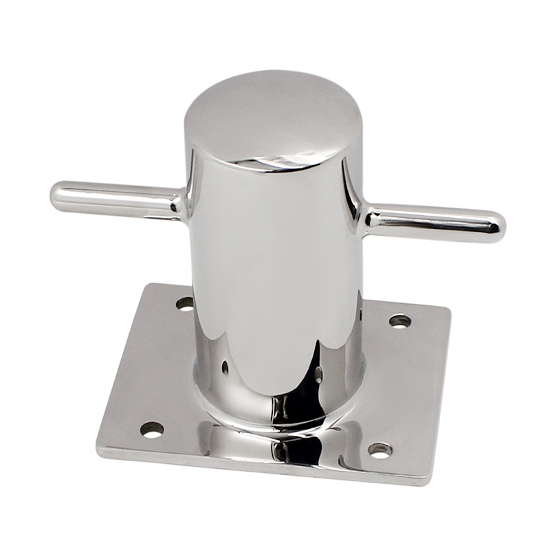 AISI316 STAINLESS STEEL SINGLE BOLLARD