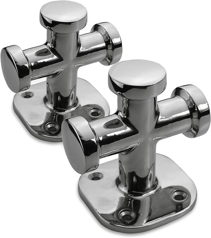 AISI316 STAINLESS STEEL SINGLE BOLLARD