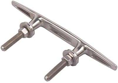 AISI316 STAINLESS STEEL CLEAT EITH SCREWS