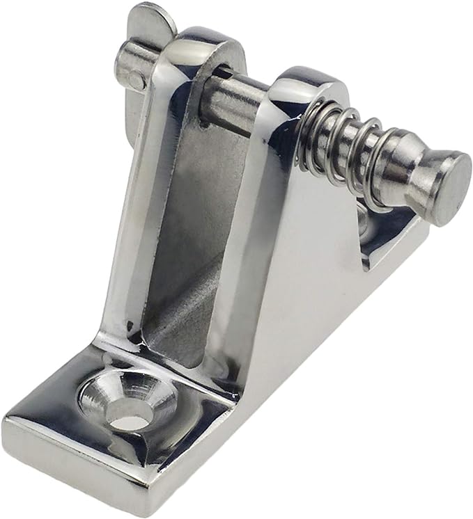 AISI316 STAINLESS STEEL DECK HINGE90°-REMOVABLE PIN