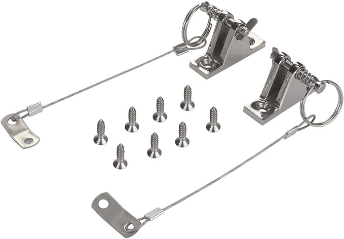 AISI316 STAINLESS STEEL DECK HINGE 90°