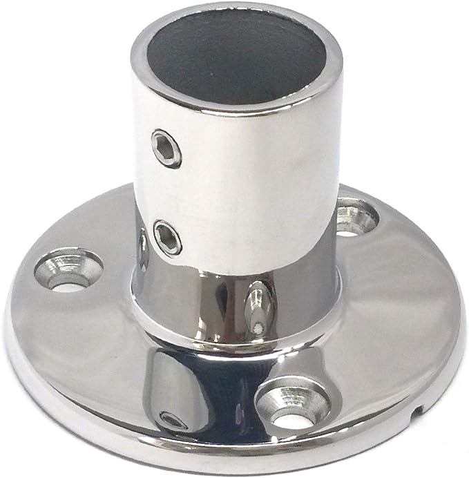 AISI316 STAINLESS STEEL HANDRAIL 30°/45°/60°/90° ROUND BASE